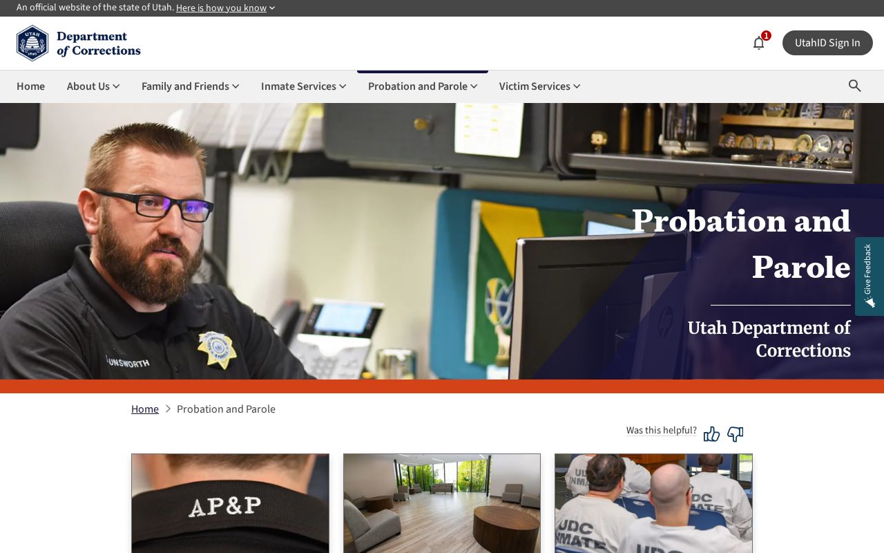 Summit County sex offender check reference for Utah Adult Probation and Parole regions